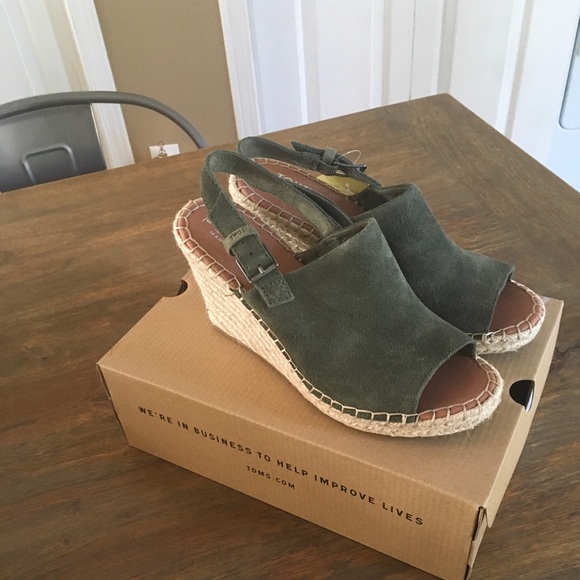 Toms Shoes - Toms wedges sandals